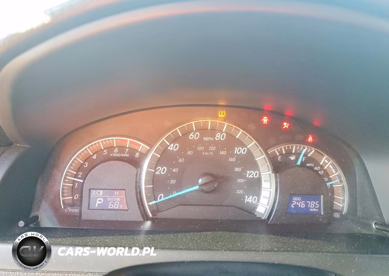 2012 Toyota Camry Se VIN:4T1BF1FKXCU074900 - 9