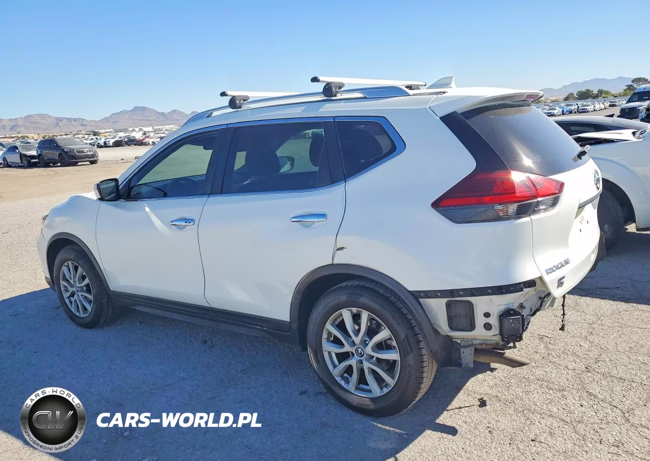 2017 Nissan Rogue Sv VIN:JN8AT2MT0HW132054 - 2