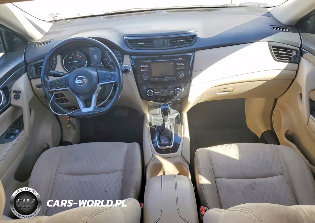 2017 Nissan Rogue Sv VIN:JN8AT2MT0HW132054 - 8