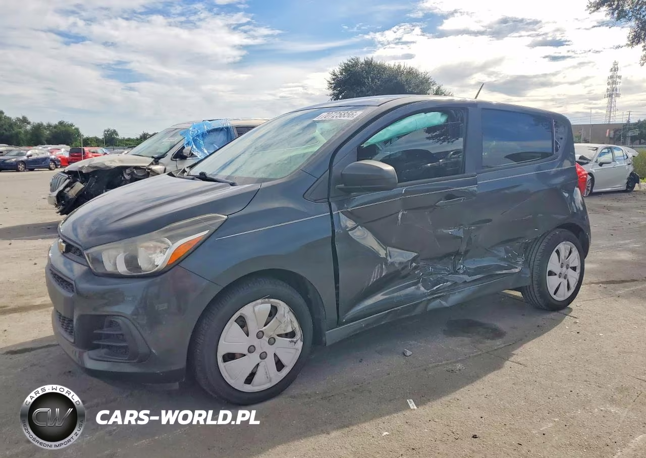 2017 Chevrolet Spark Ls VIN:KL8CB6SA9HC769292 - 1