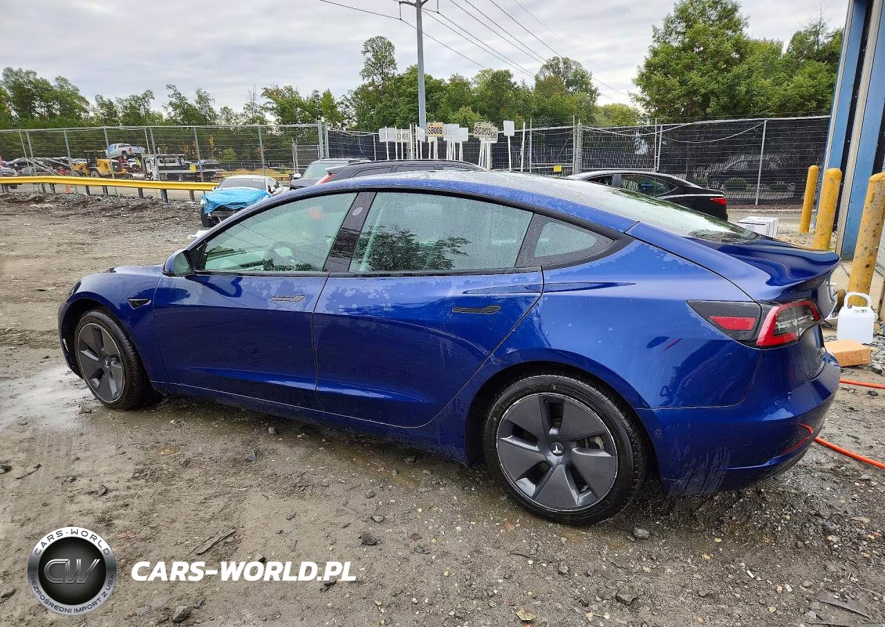 2022 Tesla Model 3 VIN:5YJ3E1EA8NF370739 - 2