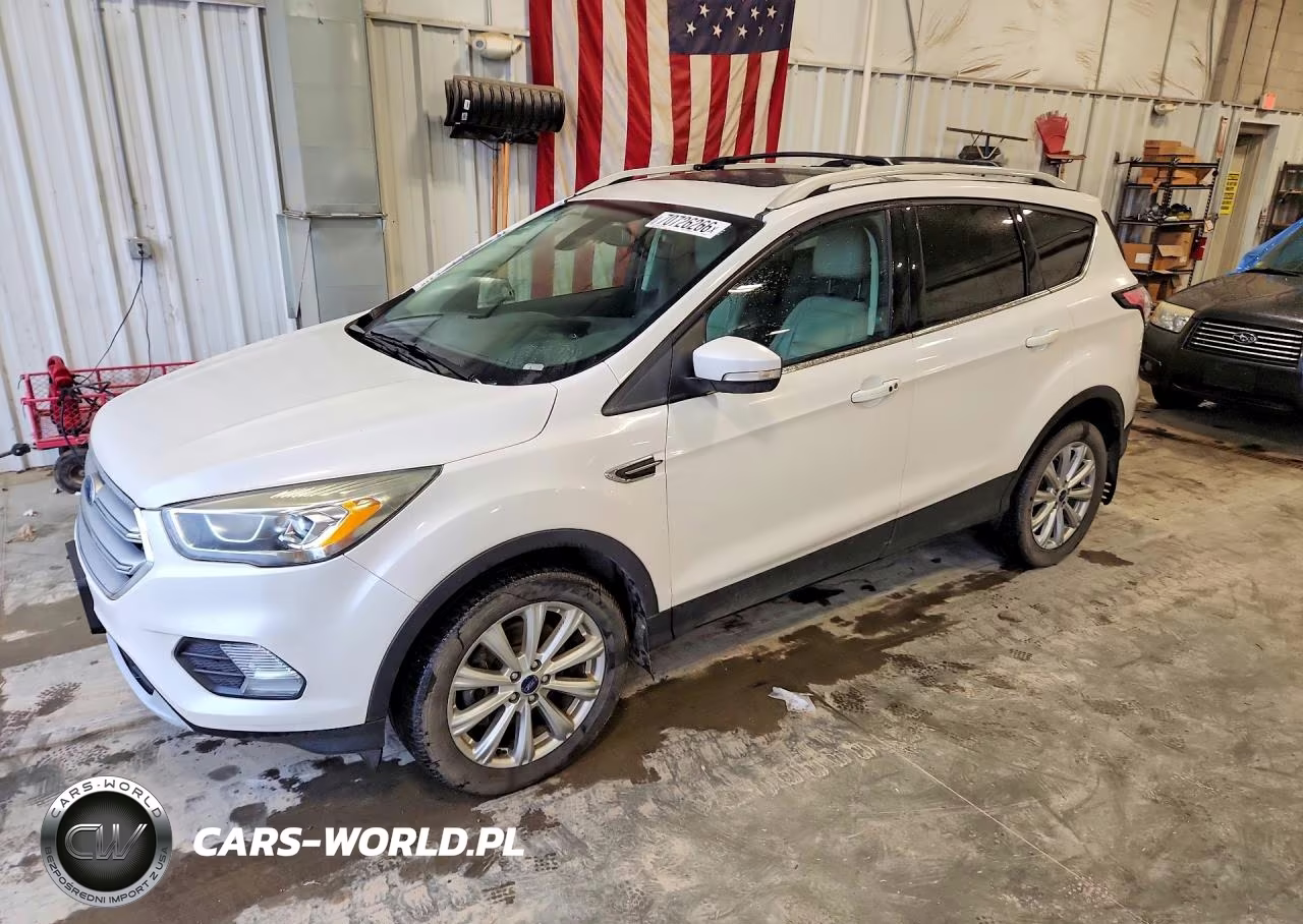 2017 Ford Escape Titanium VIN:1FMCU9JD8HUB91111 - 1