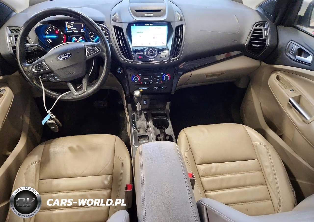 2017 Ford Escape Titanium VIN:1FMCU9JD8HUB91111 - 8