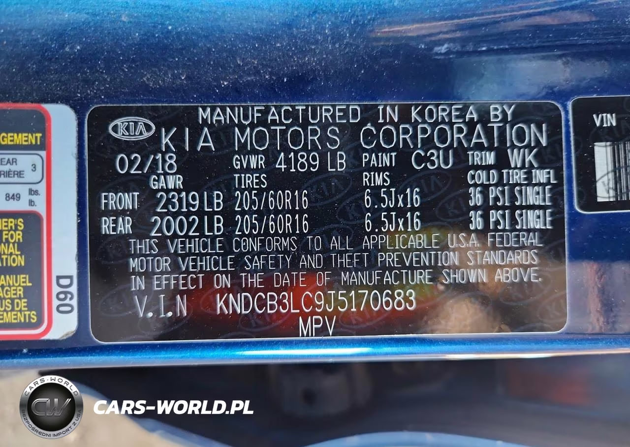 2018 Kia Niro Lx VIN:KNDCB3LC9J5170683 - 12