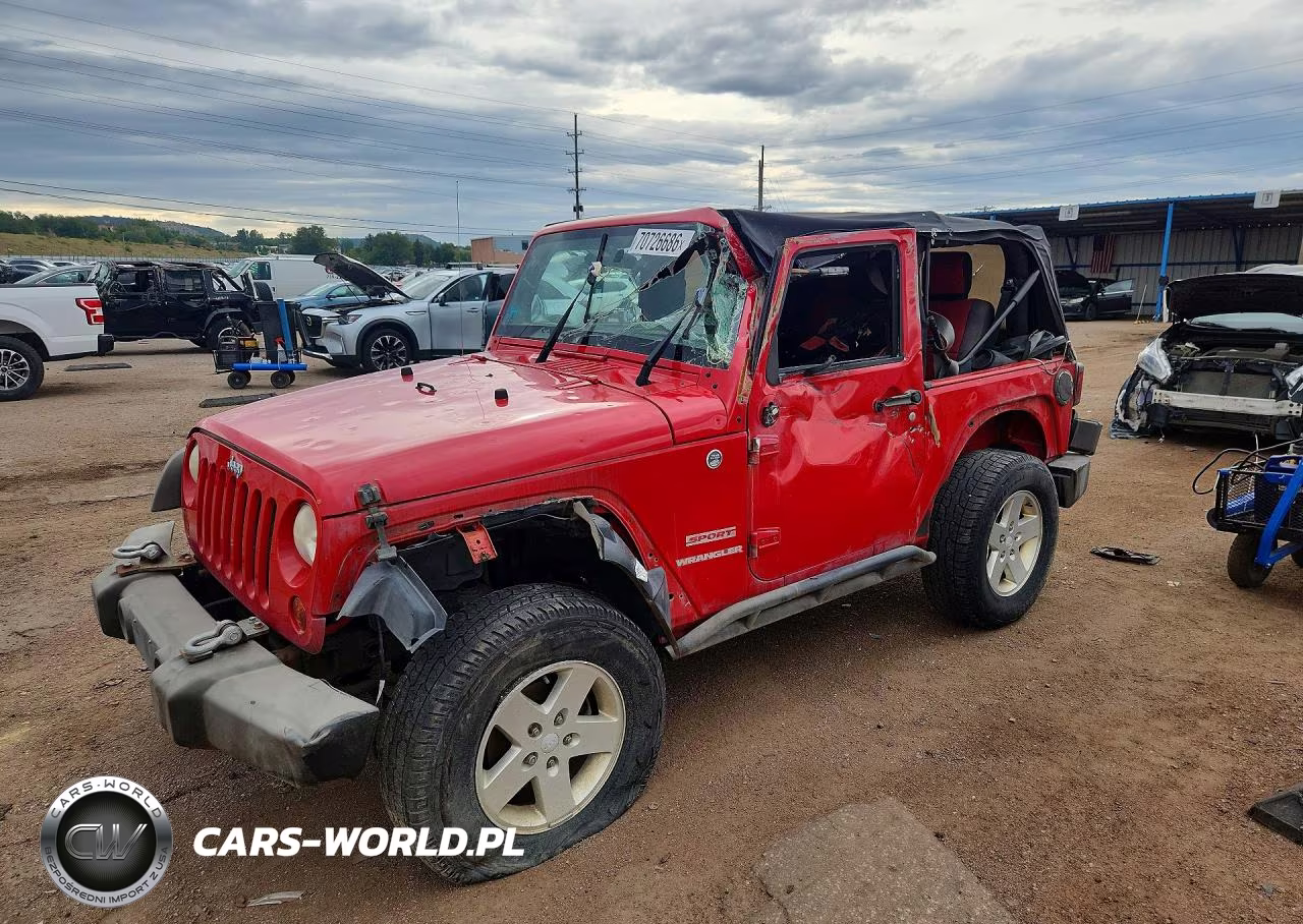 2011 Jeep Wrangler Sport VIN:1J4AA2D19BL510147 - 1