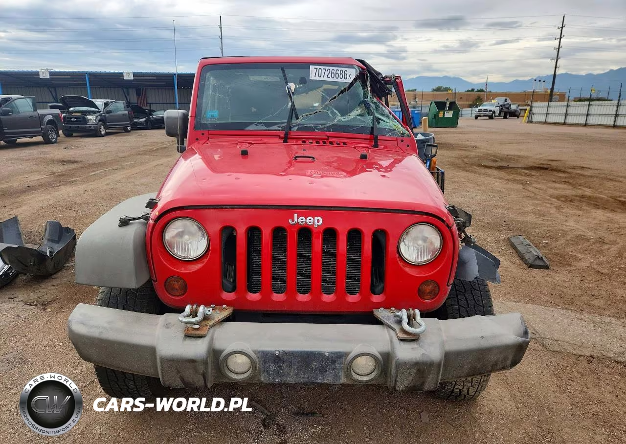 2011 Jeep Wrangler Sport VIN:1J4AA2D19BL510147 - 5
