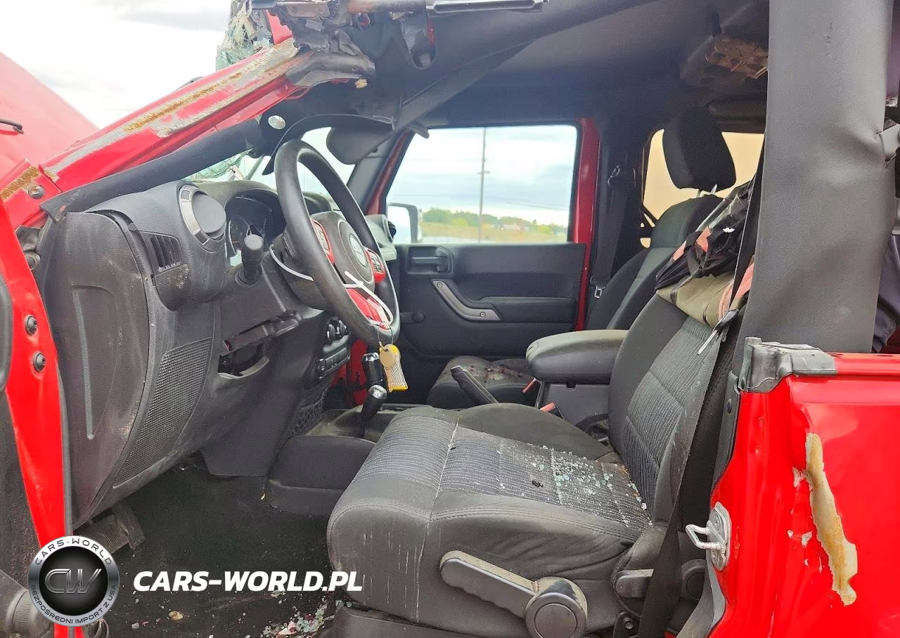 2011 Jeep Wrangler Sport VIN:1J4AA2D19BL510147 - 7