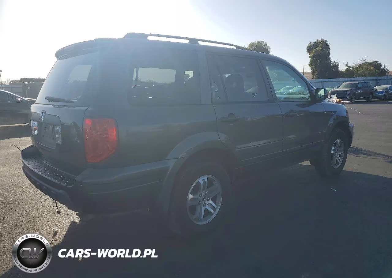 2004 Honda Pilot Exl VIN:2HKYF18634H555789 - 3