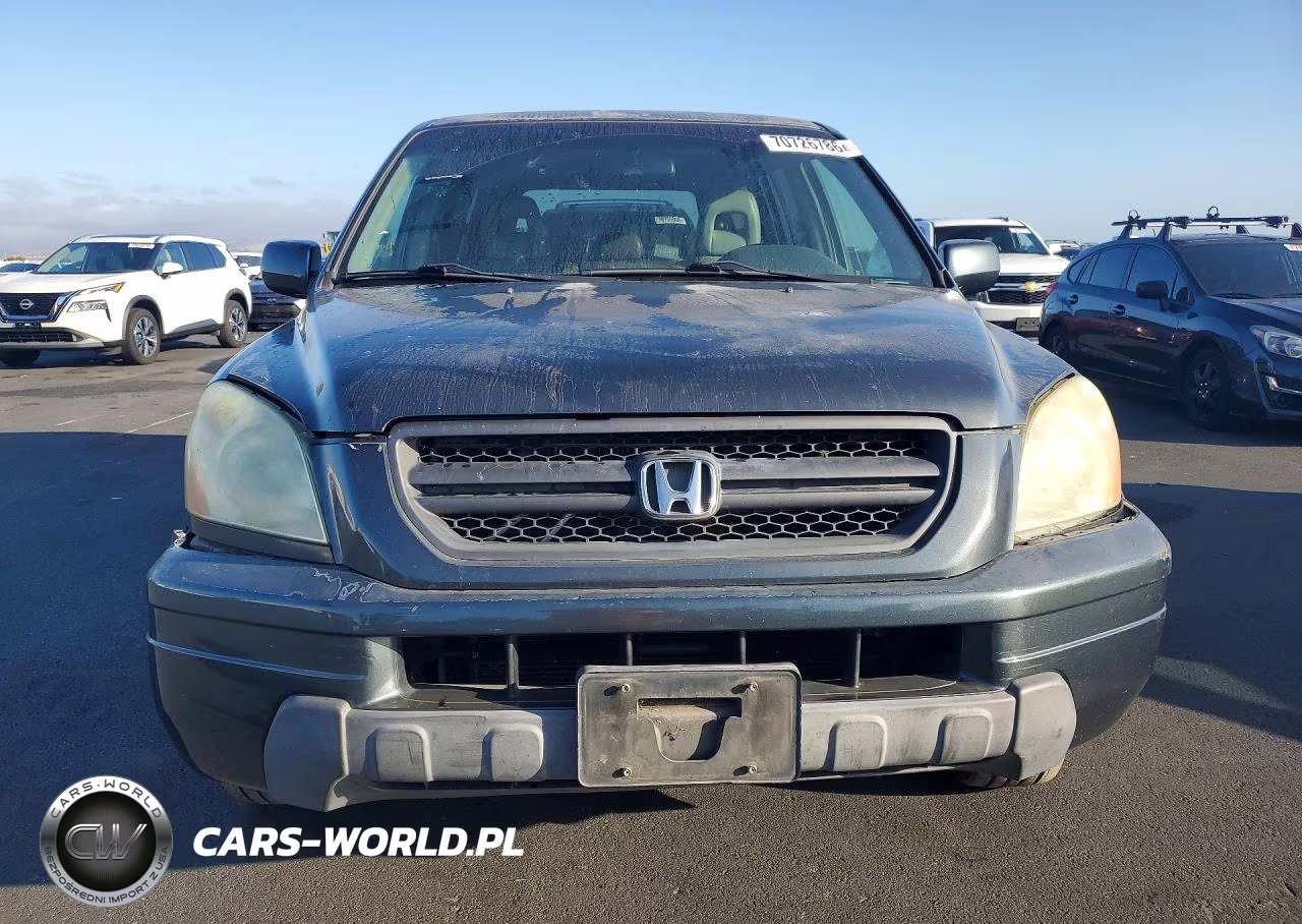 2004 Honda Pilot Exl VIN:2HKYF18634H555789 - 5