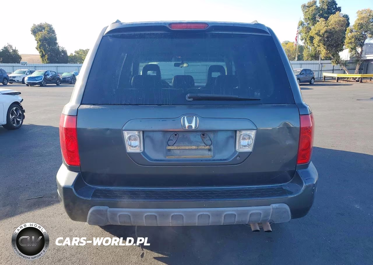 2004 Honda Pilot Exl VIN:2HKYF18634H555789 - 6