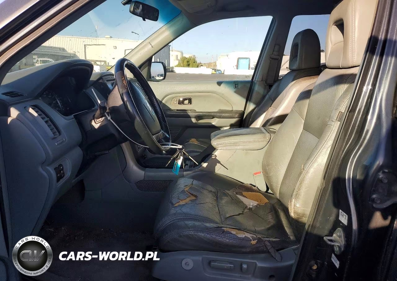 2004 Honda Pilot Exl VIN:2HKYF18634H555789 - 7
