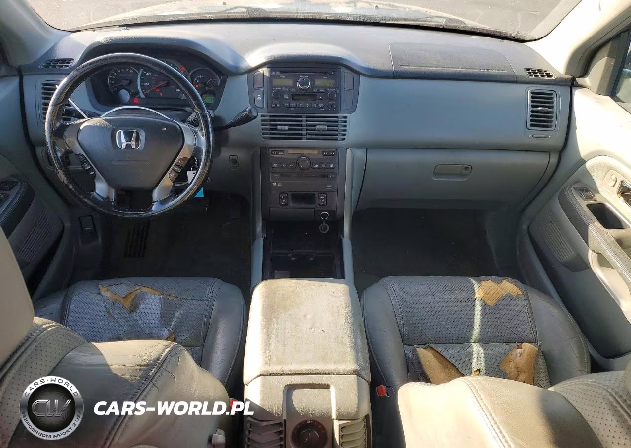 2004 Honda Pilot Exl VIN:2HKYF18634H555789 - 8