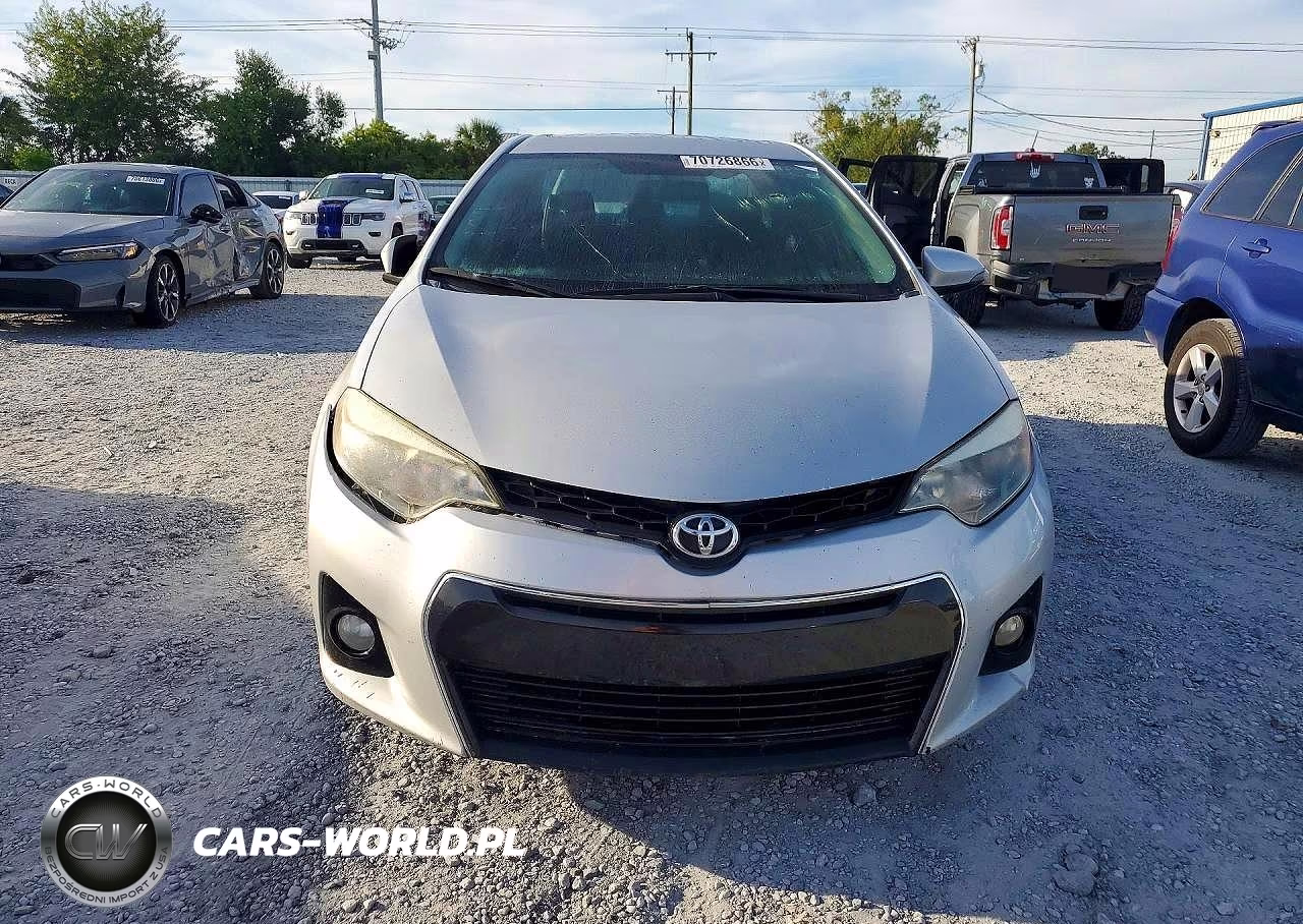 2014 Toyota Corolla S Plus VIN:5YFBURHE6EP143078 - 5