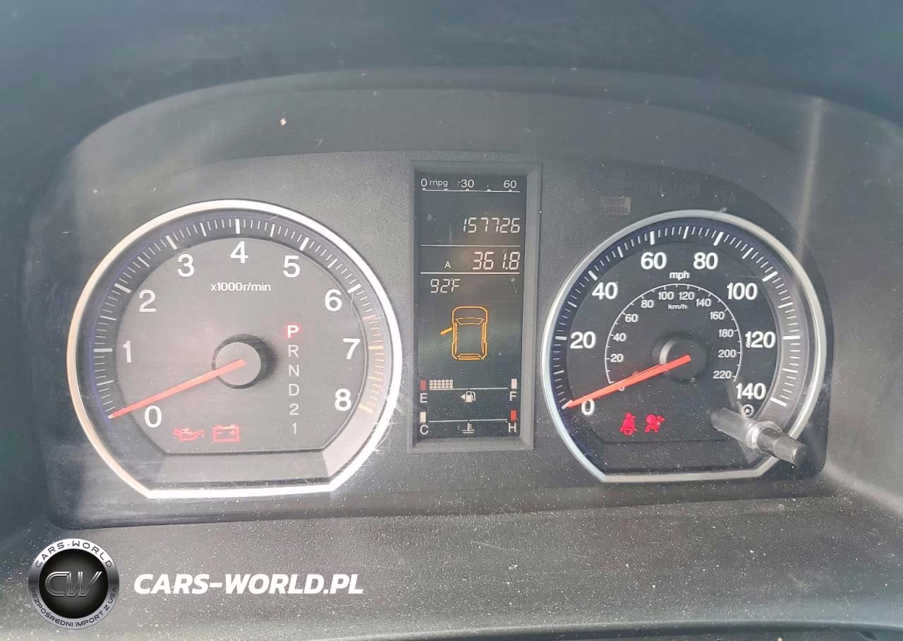 2007 Honda Cr-V Exl VIN:JHLRE38787C050023 - 9