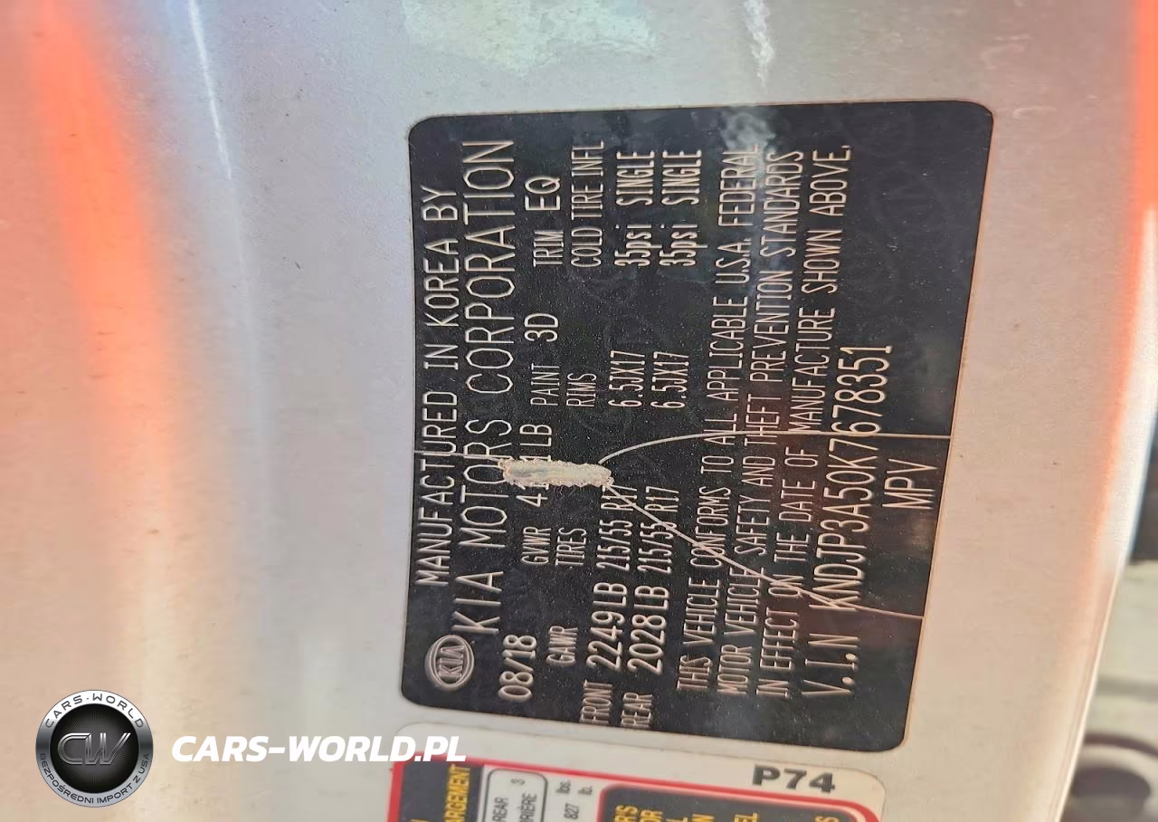 2019 Kia Soul + VIN:KNDJP3A50K7678351 - 12