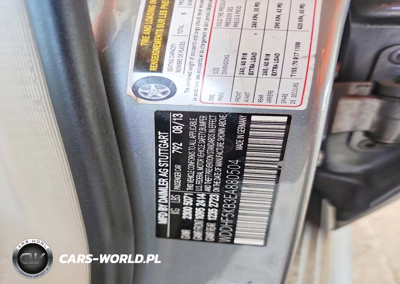 2014 Mercedes-Benz E 350 VIN:WDDHF5KB3EA880504 - 12