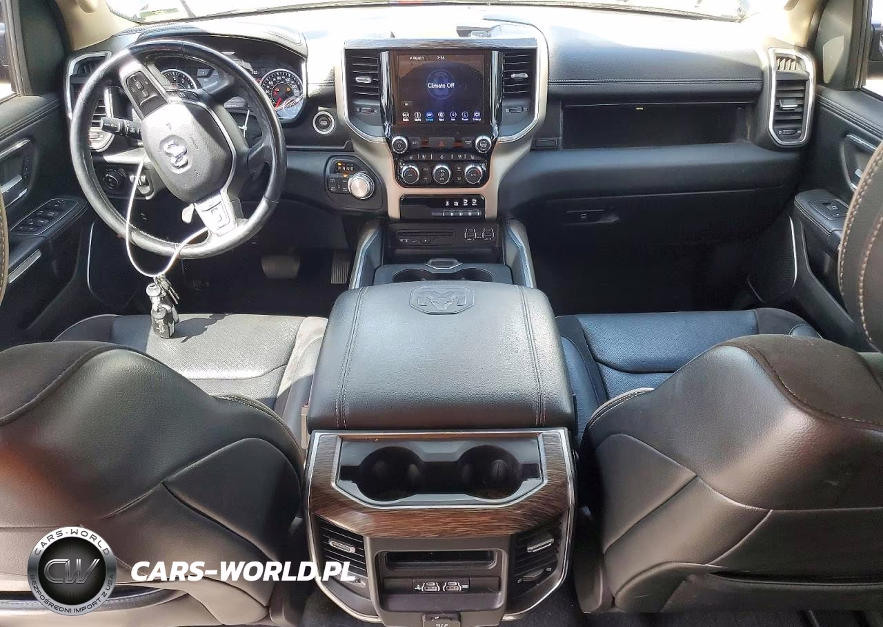 2019 Ram 1500 Laramie VIN:1C6SRFJT9KN606985 - 8