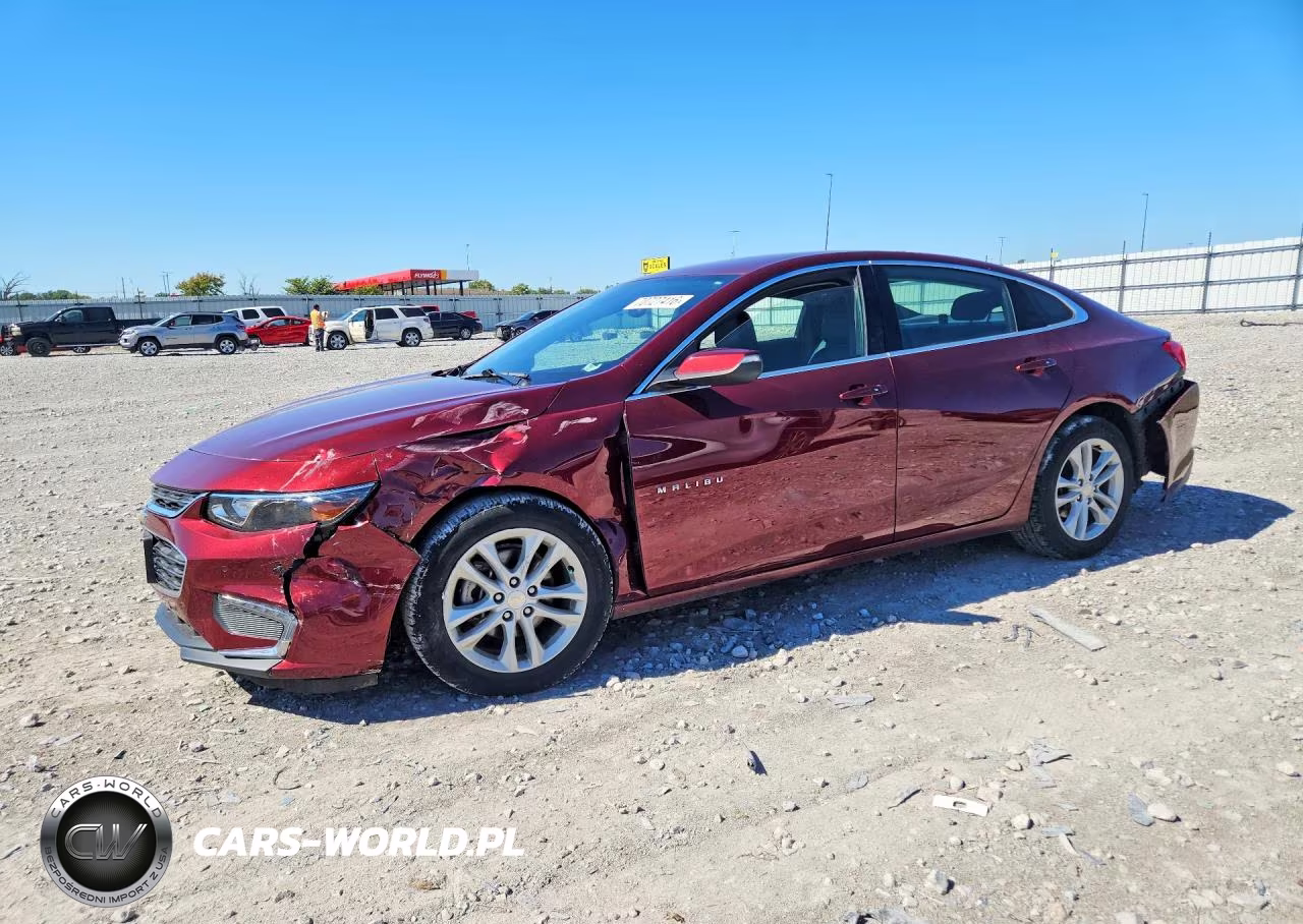 2016 Chevrolet Malibu Lt VIN:1G1ZE5ST3GF329529 - 1