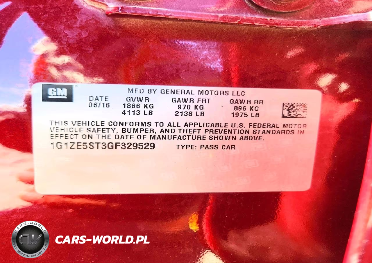 2016 Chevrolet Malibu Lt VIN:1G1ZE5ST3GF329529 - 12