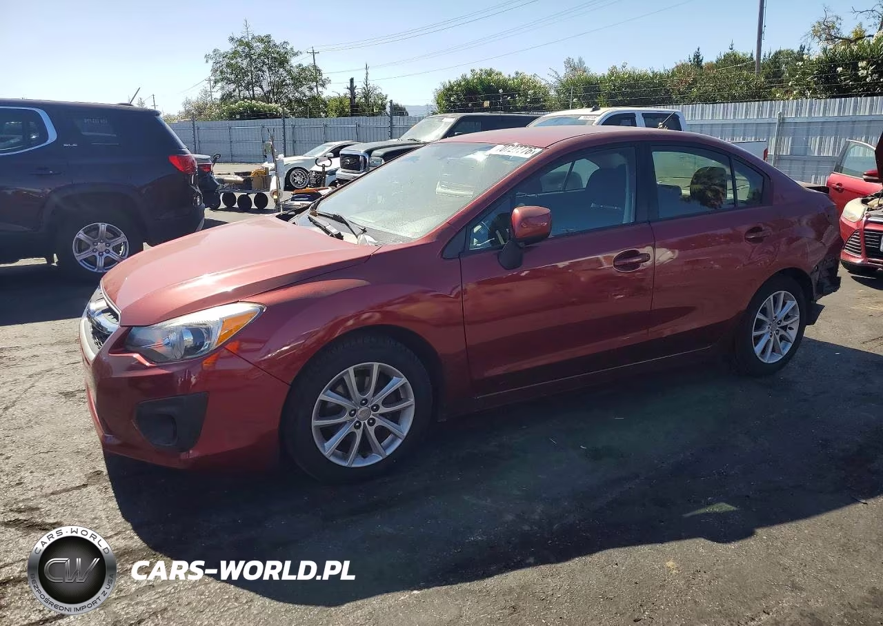 2014 Subaru Impreza Premium VIN:JF1GJAC62EH016829 - 1