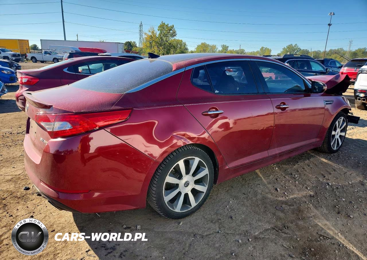 2011 Kia Optima Sx VIN:KNAGR4A68B5142002 - 3