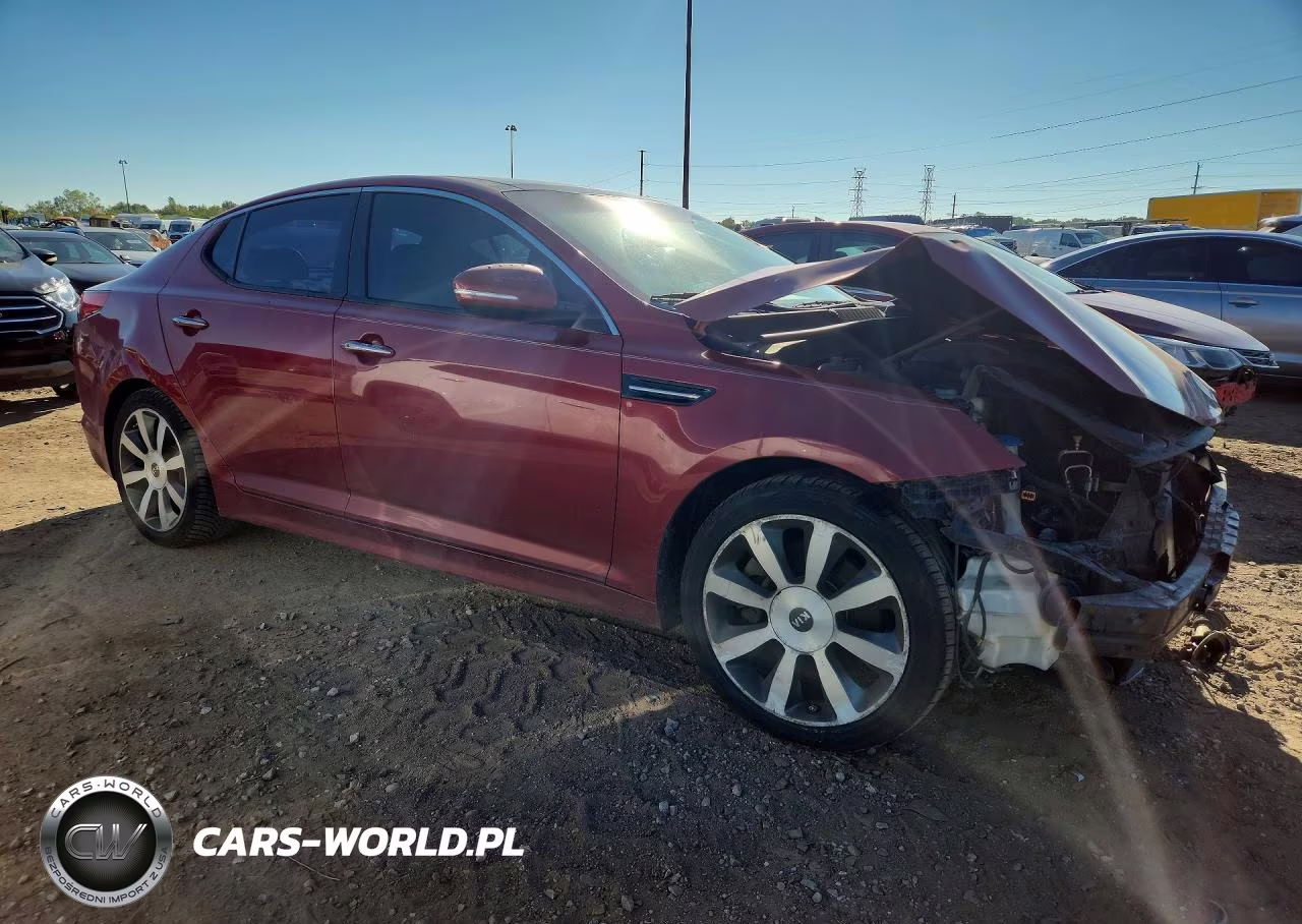 2011 Kia Optima Sx VIN:KNAGR4A68B5142002 - 4
