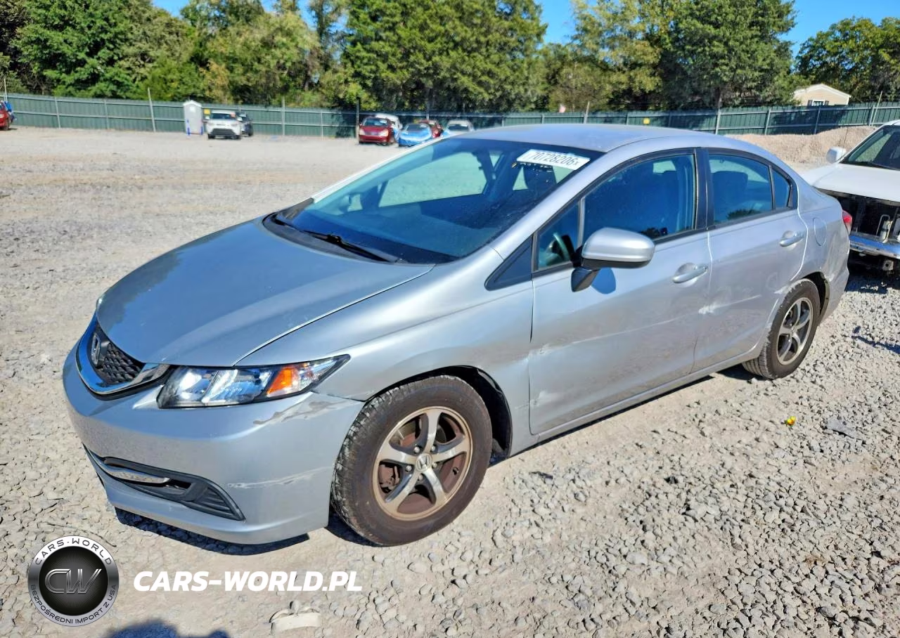 2015 Honda Civic Se VIN:19XFB2F78FE057339 - 1