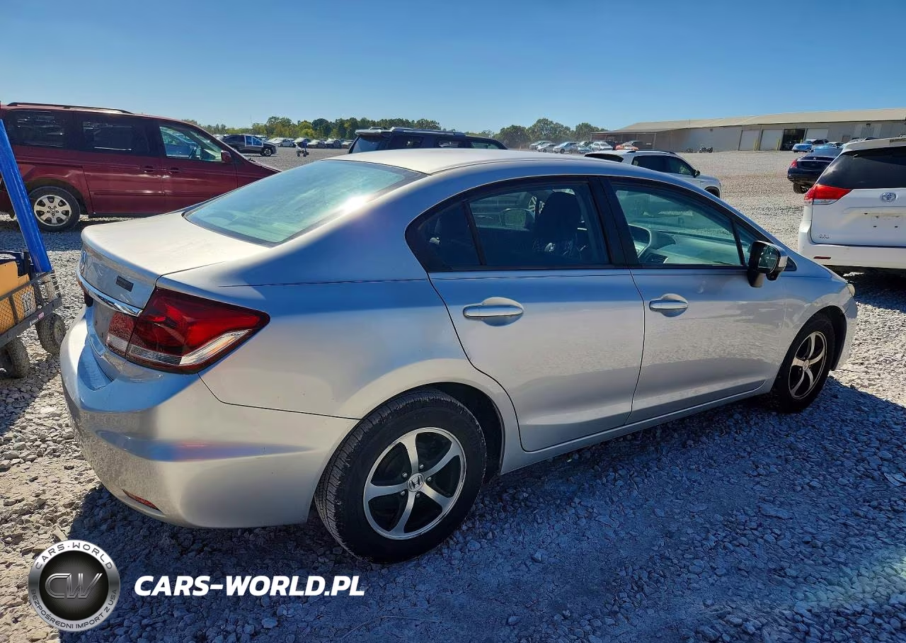 2015 Honda Civic Se VIN:19XFB2F78FE057339 - 3