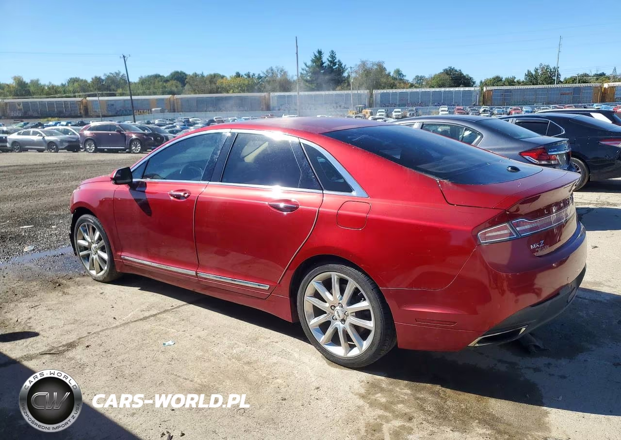 2014 Lincoln Mkz VIN:3LN6L2G99ER806780 - 2
