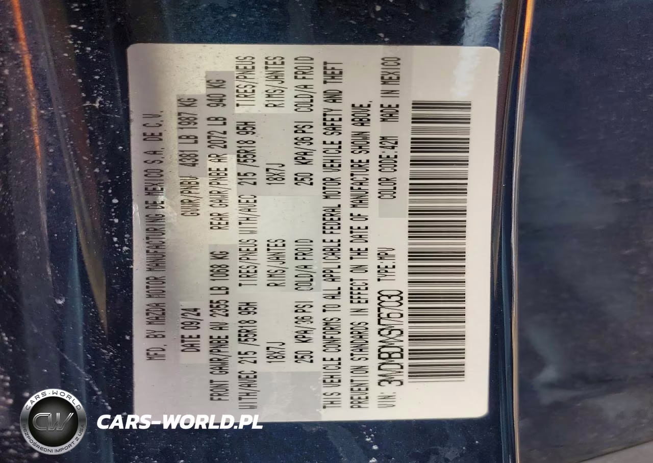 2025 Mazda Cx-30 Premium VIN:3MVDMBDMXSM767030 - 13