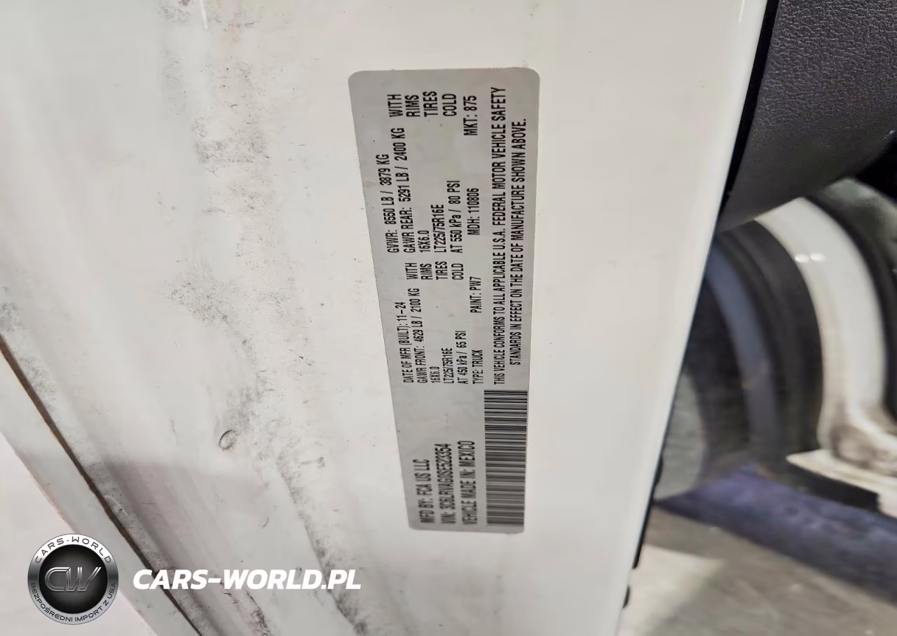 2025 Ram Promaster 1500 1500 Standard VIN:3C6LRVAG0SE523354 - 14