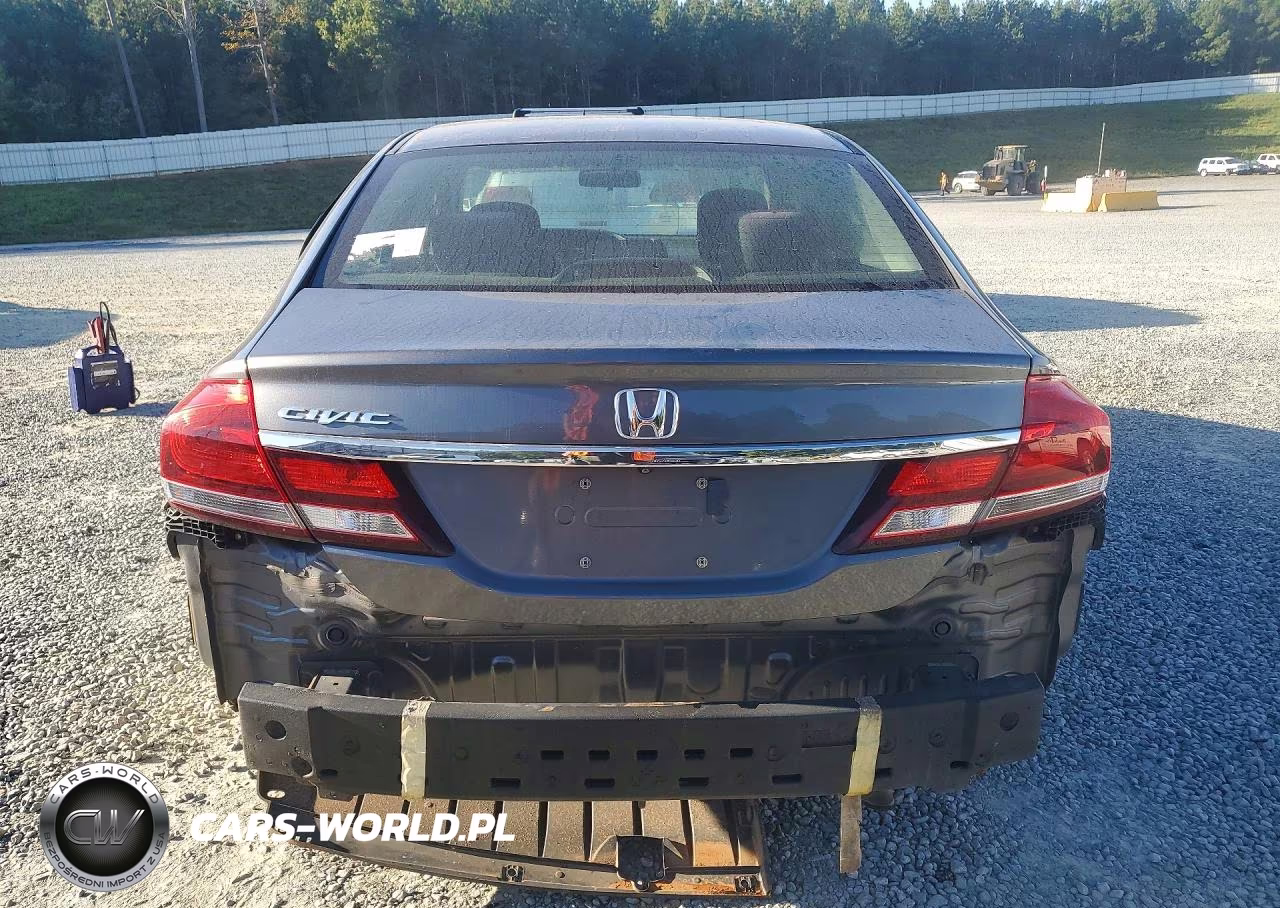 2013 Honda Civic Lx VIN:19XFB2F54DE009008 - 6