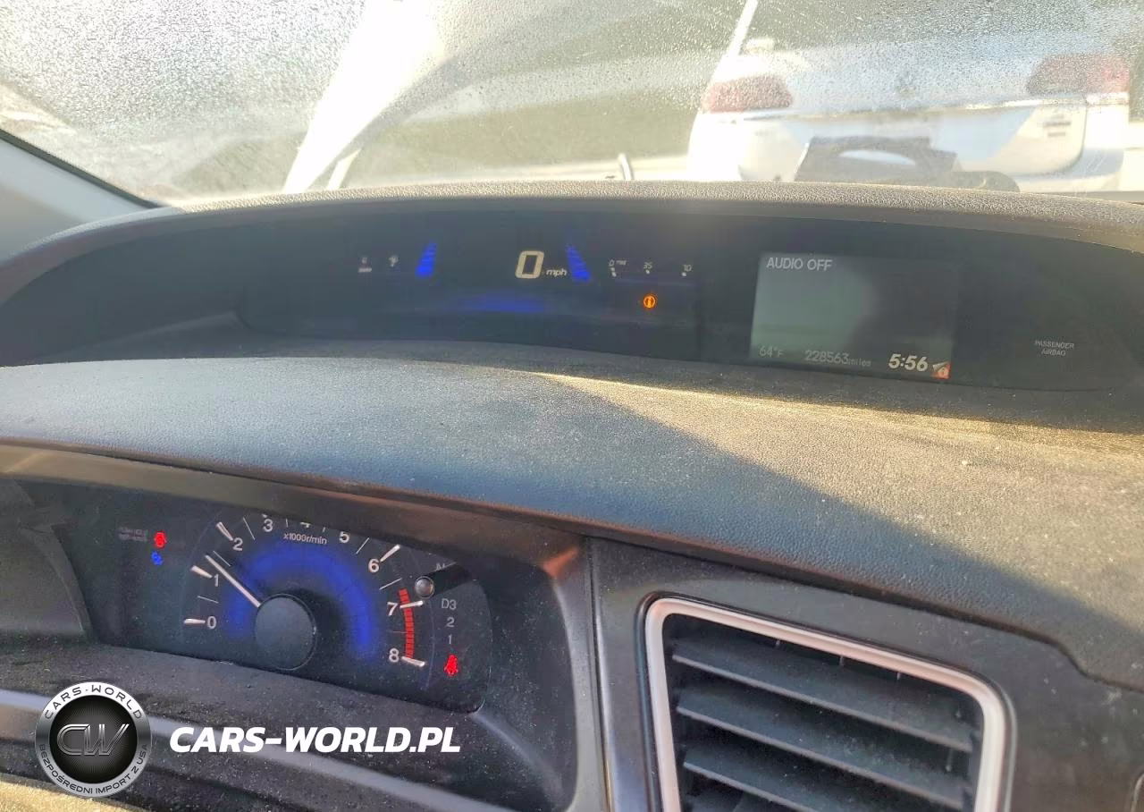 2013 Honda Civic Lx VIN:19XFB2F54DE009008 - 9