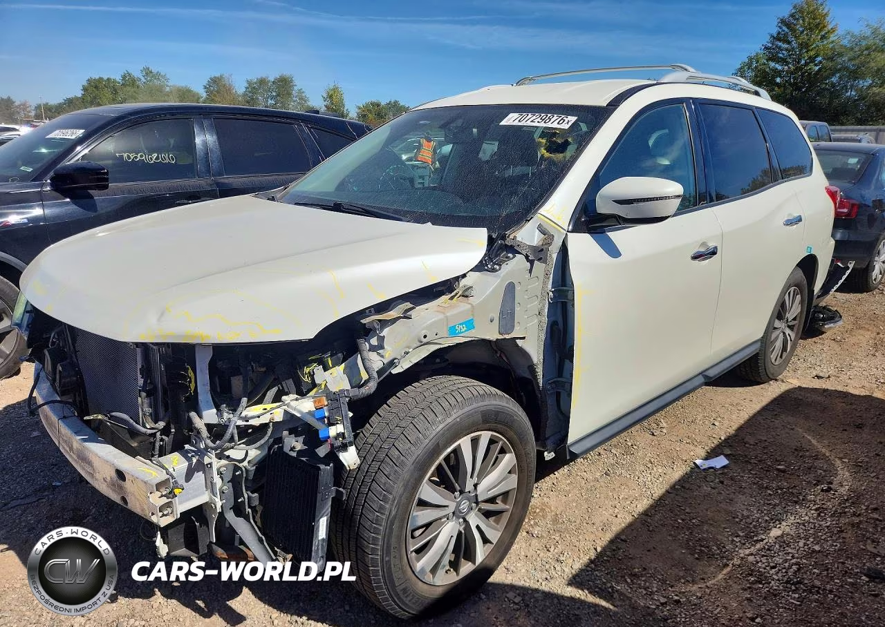 2017 Nissan Pathfinder Sv VIN:5N1DR2MN2HC649233 - 1