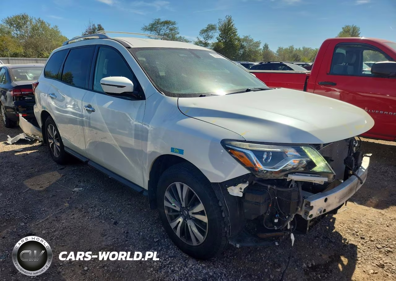 2017 Nissan Pathfinder Sv VIN:5N1DR2MN2HC649233 - 4