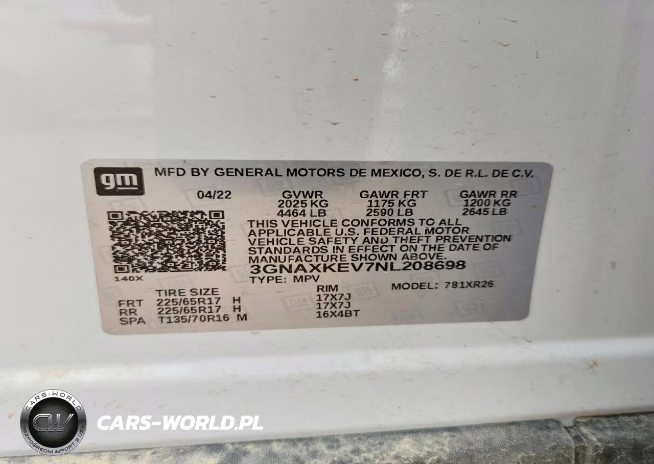 2022 Chevrolet Equinox Lt VIN:3GNAXKEV7NL208698 - 13