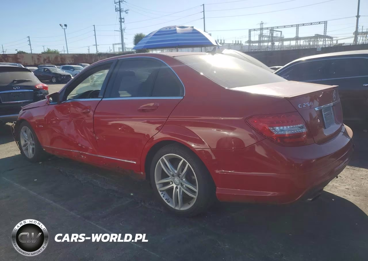 2012 Mercedes-Benz C 250 VIN:WDDGF4HB4CR191213 - 2