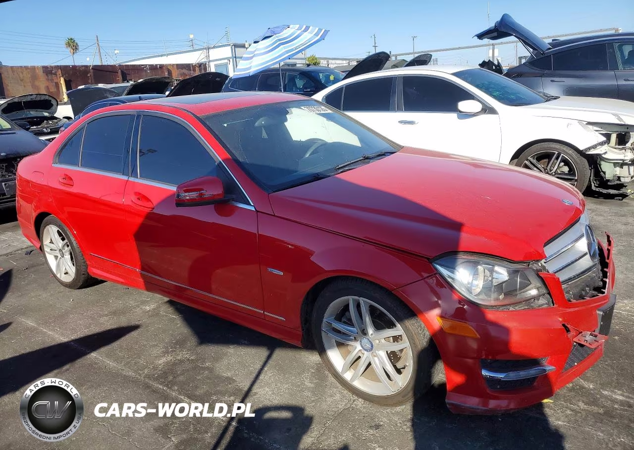 2012 Mercedes-Benz C 250 VIN:WDDGF4HB4CR191213 - 4