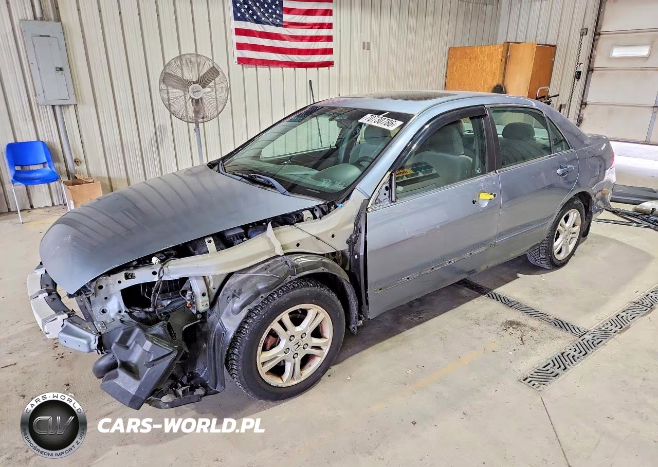 2007 Honda Accord Ex VIN:1HGCM55727A129819 - 1