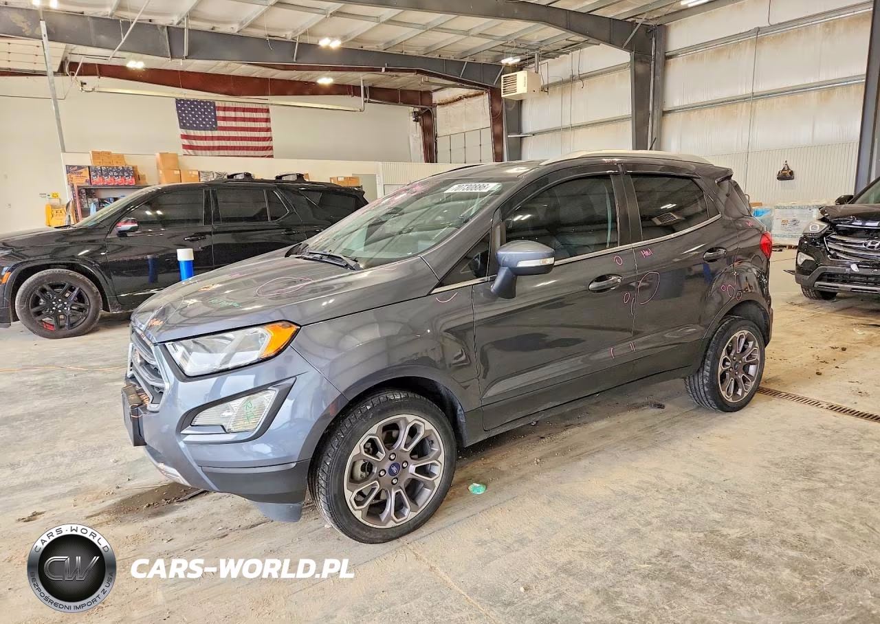 2021 Ford Ecosport Titanium VIN:MAJ6S3KL0MC399371 - 1