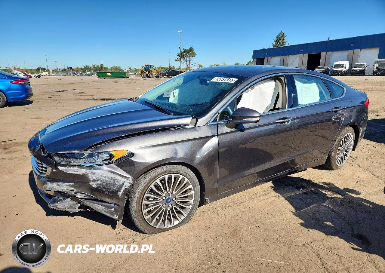2017 Ford Fusion Se VIN:3FA6P0H91HR321426 - 1