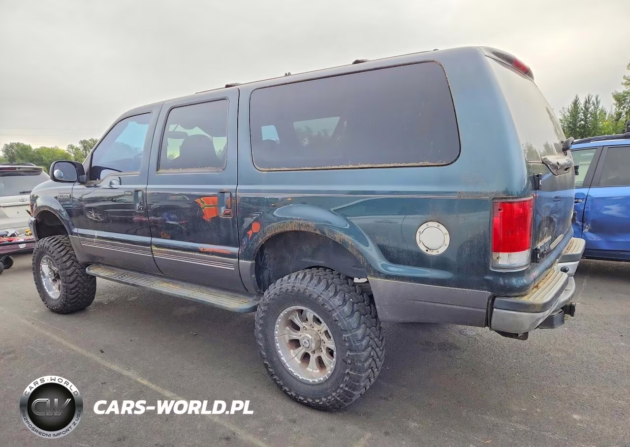 2001 Ford Excursion Xlt VIN:1FMNU41S81EB19206 - 2
