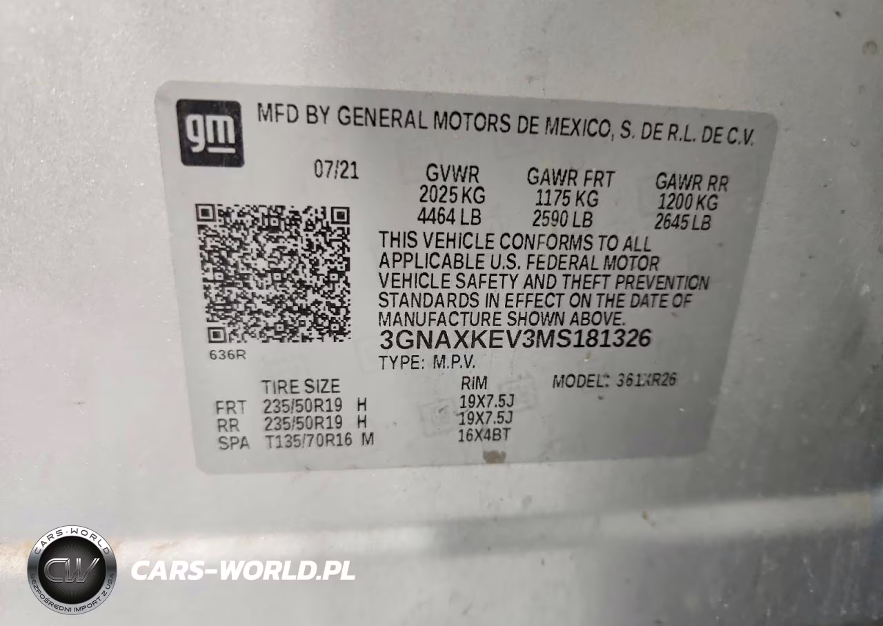 2021 Chevrolet Equinox Lt VIN:3GNAXKEV3MS181326 - 12