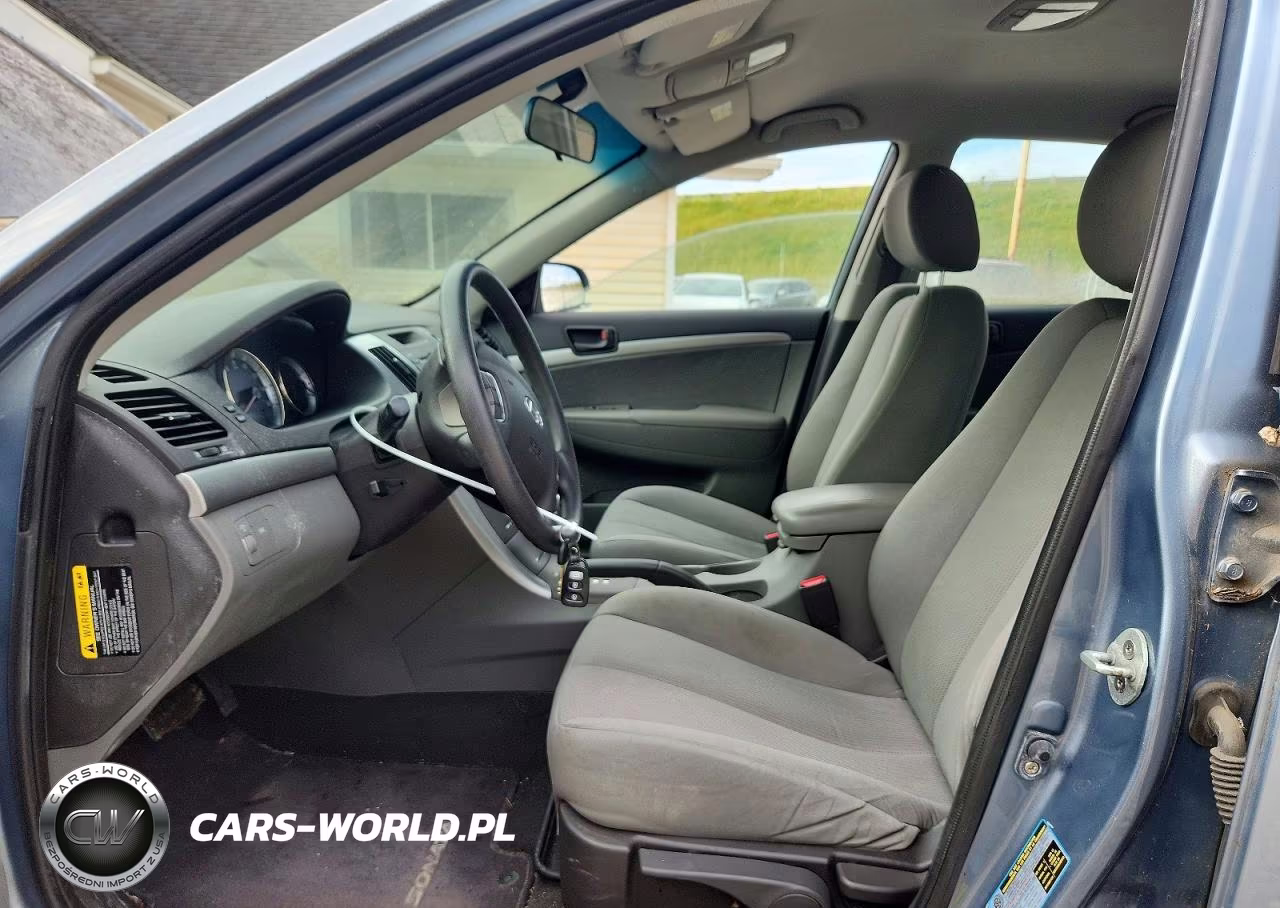 2009 Hyundai Sonata Gls VIN:5NPET46C19H524599 - 7