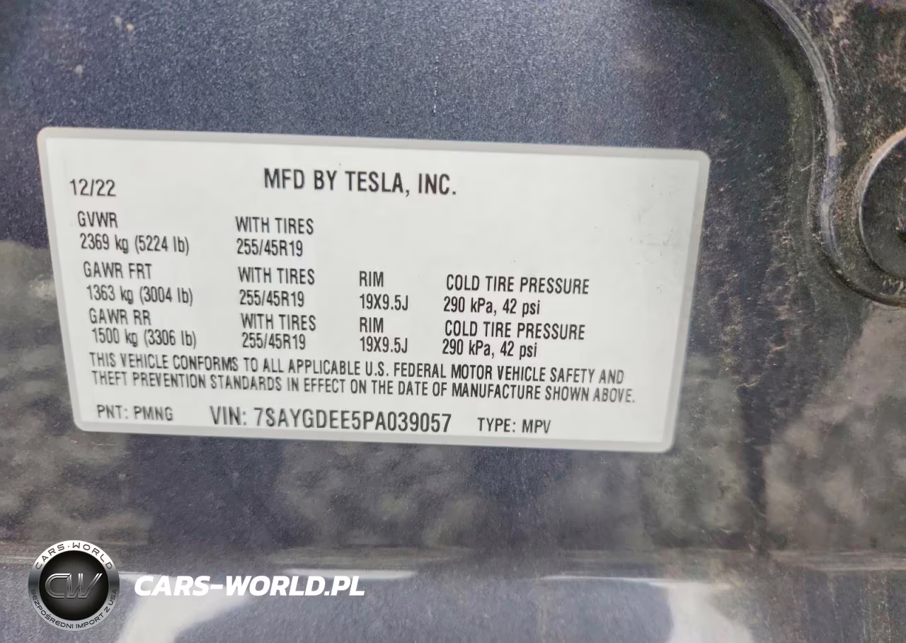 2023 Tesla Model Y VIN:7SAYGDEE5PA039057 - 12