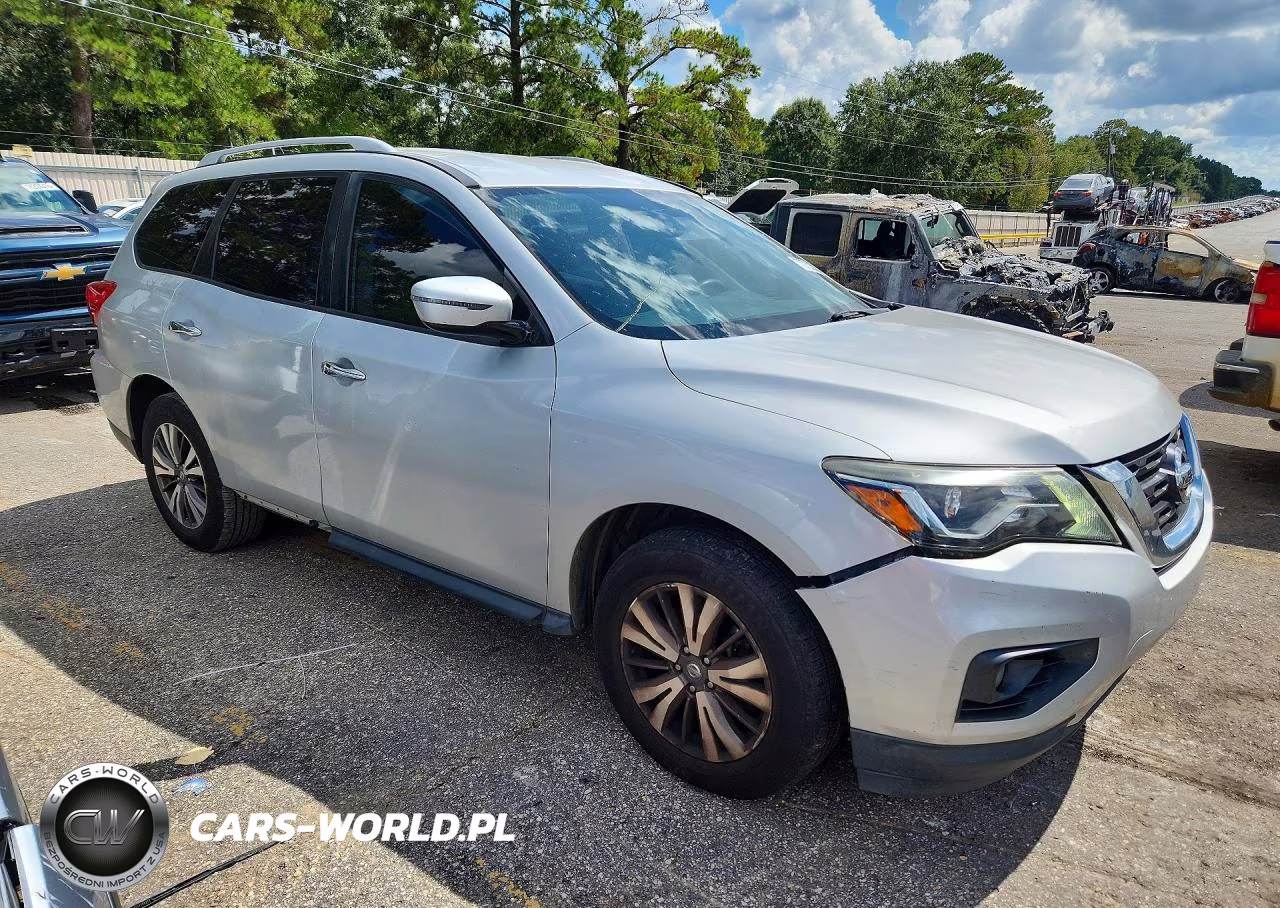 2017 Nissan Pathfinder Sv VIN:5N1DR2MM2HC658487 - 4