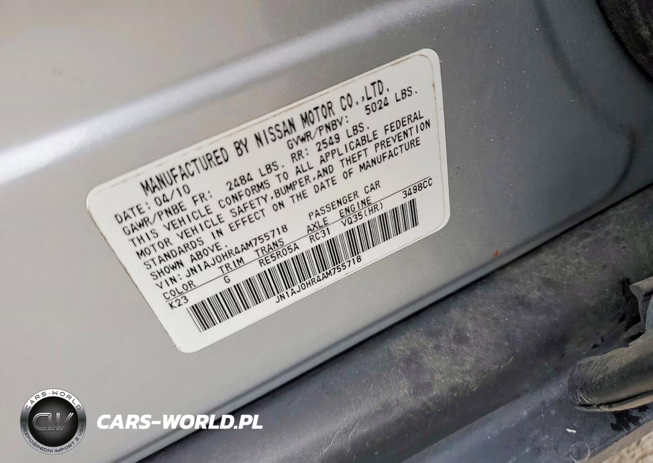 2010 Infiniti Ex35 Base VIN:JN1AJ0HR4AM755718 - 13