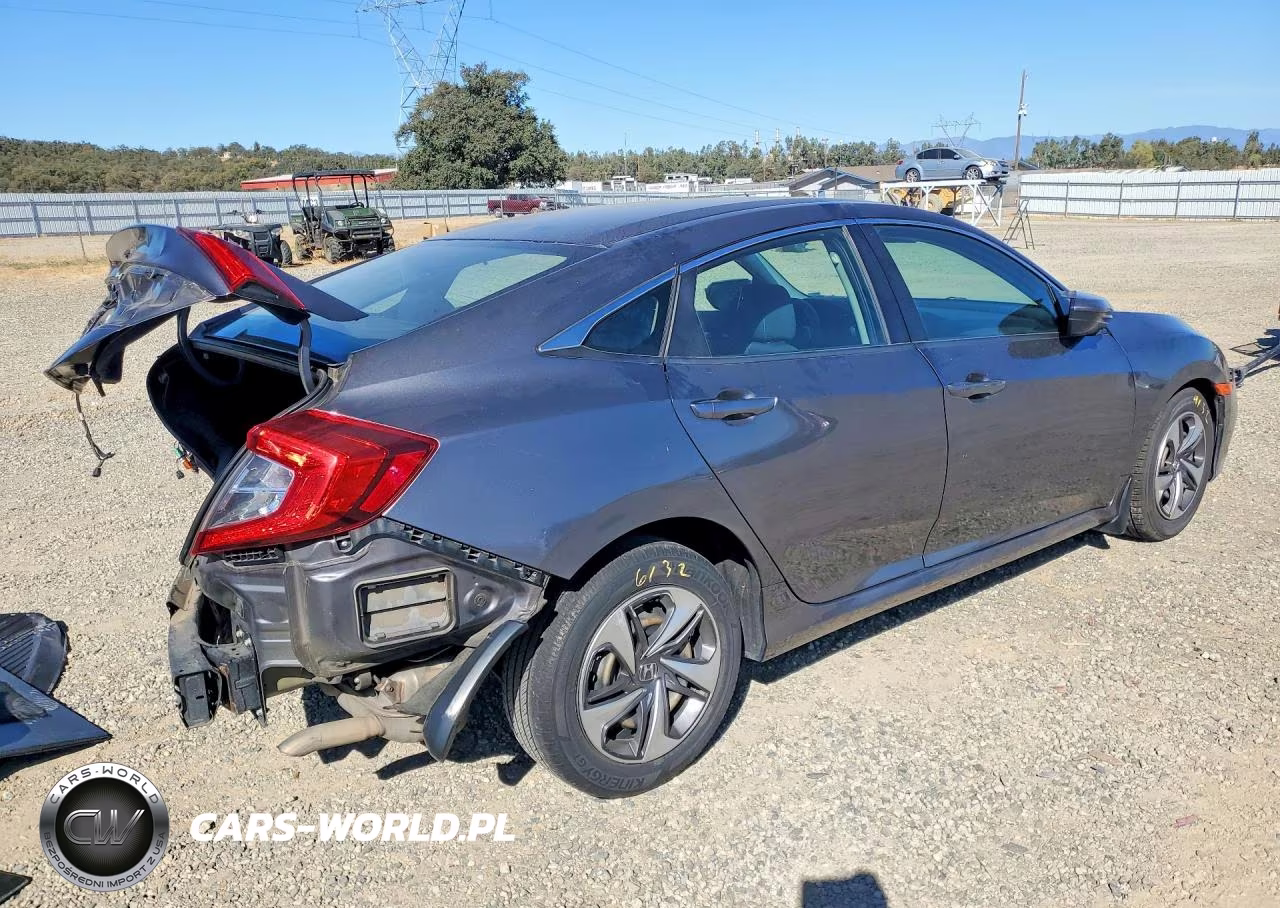 2021 Honda Civic Lx VIN:2HGFC2F65MH542948 - 3