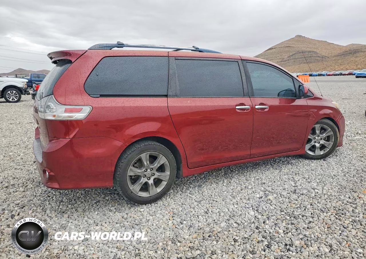 2014 Toyota Sienna Sport VIN:5TDXK3DC9ES427504 - 3
