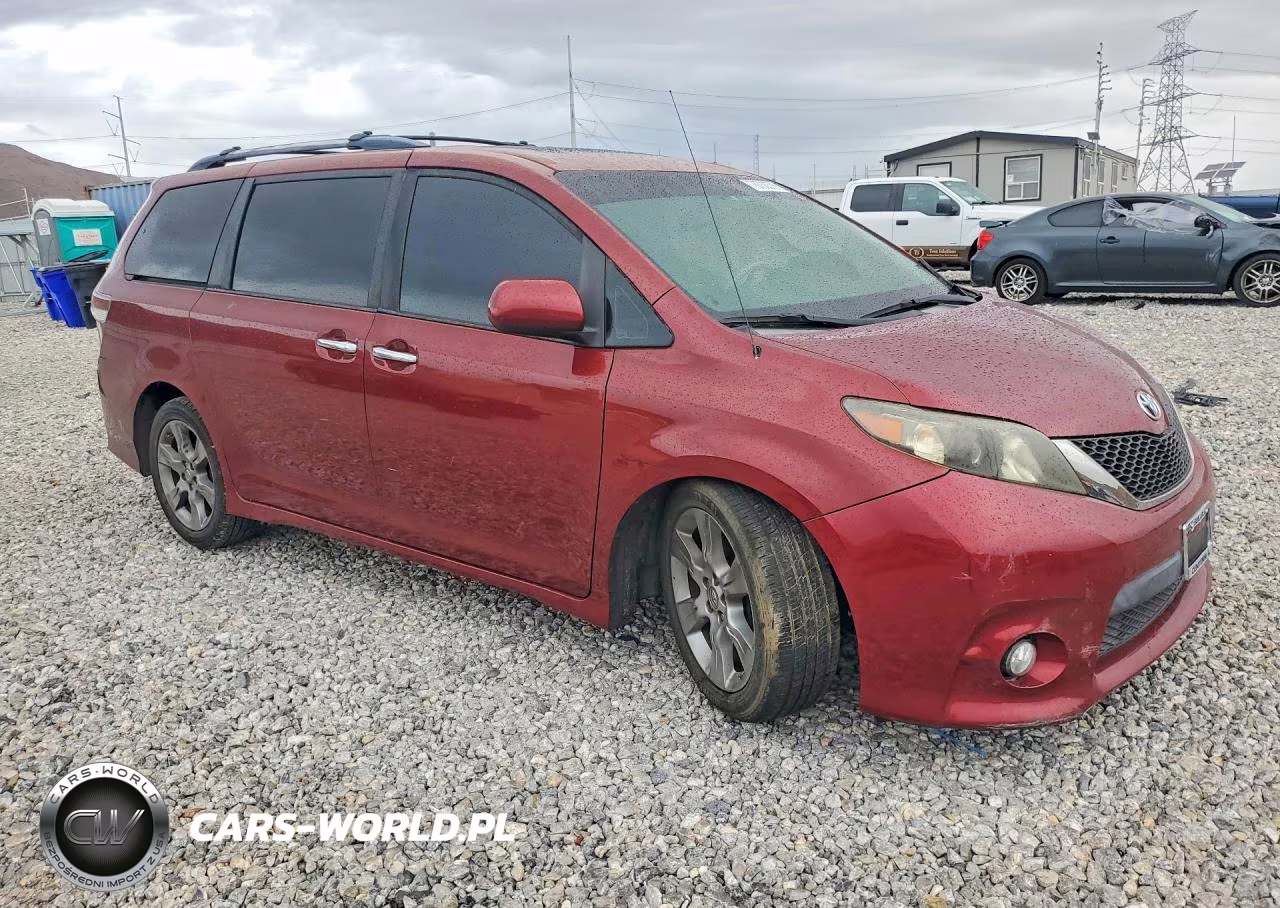 2014 Toyota Sienna Sport VIN:5TDXK3DC9ES427504 - 4